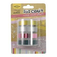 IBI CRAFT Cinta Rotuladora Metalizado blister x 4