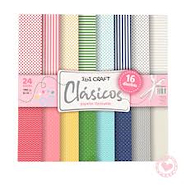 IBI CRAFT Papel para scrapt Clasicos 30 x 30 cm 180 grs 24 hojas