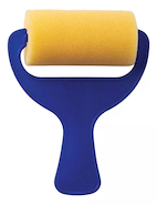 IBI CRAFT RODILLO ESPUMA DE GOMA LISO 5CM mango de plastico