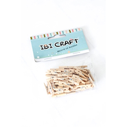 IBI CRAFT BROCHES DE MADERA 25mm 50PCS madera