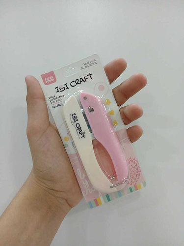 IBI CRAFT Mini Pinza Perforadora Perfora papel hasta 500 g