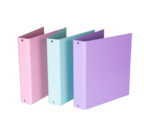 LAMA Carpeta Escolar Pastel Forrada 40mm Carpeta