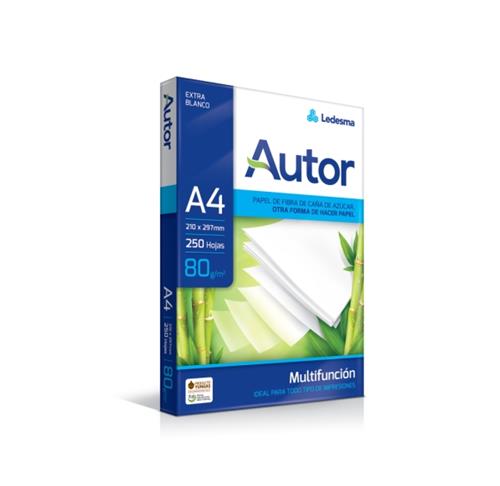 LEDESMA Resma Autor A4 80 Grs. Resmas