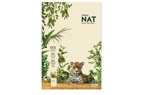 LEDESMA Block Nat A4 Cuadriculado Cuadernos