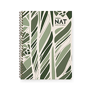LEDESMA Cuaderno Nat 223x295 Rayado 100 hojas - Tapa Rigida