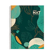 LEDESMA Cuaderno Nat 20 x 27 Rayado 80 hojas - Tapa Semi Rigida