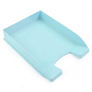 LIGGO Bandeja A4 Plastica Celeste Pastel Organizadores