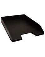 LIGGO Bandeja A4 Plastica Negra Organizadores
