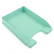 LIGGO Bandeja A4 Plastica Verde Pastel Organizadores