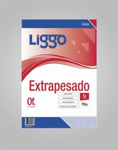 LIGGO Folio Oficio X Unid. Standard Liggo Folios/Sobres