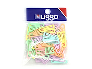 LIGGO Clips triangular pastel x 50 Plasticos Organizadores