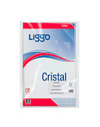 LIGGO Folio A4 X 10 Cristal Liggo Folios/Sobres