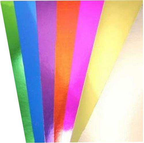 LUMA Cartulina Metalizada Oro Papelera