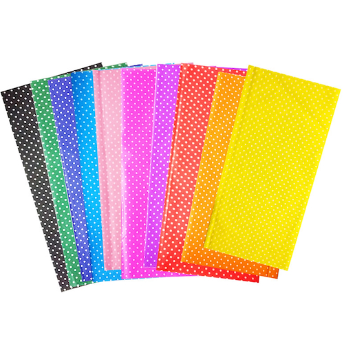LUMA Papel Barrilete Lunares Papelera