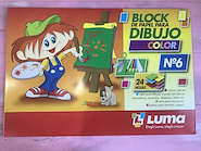 LUMA Bloc N° 6 Color Arte Escolar