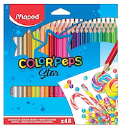 MAPED LAPICES DE COLORES X 48 Escritura Escolar