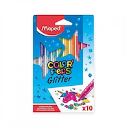 MAPED Marcadores Glitter X10 Escritura