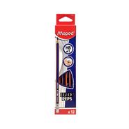 MAPED LAPIZ NEGRO Navi CON GOMA Escritura Escolar
