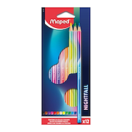 MAPED LAPICES DE COLORES X 12 NIGHTFALL Escritura Escolar