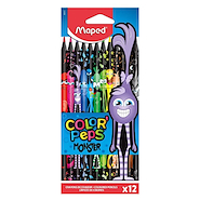 MAPED LAPICES DE COLORES X 12 Monsters