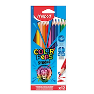 MAPED LAPICES DE COLORES X 12 Escritura Escolar