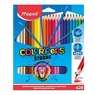MAPED LAPICES DE COLORES X 24 Escritura Escolar