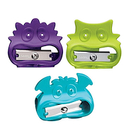 MAPED Sacapuntas Monsters Reglas/Gomas/Sacapuntas