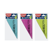 MAPED Escuadra Flex Reglas/Gomas/Sacapuntas