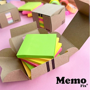 MEMO FIX NEON x 6 ECO BOX 6 unidades