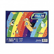 MIL28 Block Color Nº 5 AFICHE Arte Escolar