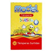 MODEL Tempera Model Caja Surtida x 10 Arte Escolar