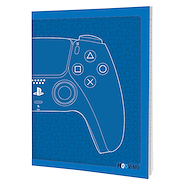 MOOVING Cuaderno Tapa Flex Playstation Cuaderno   16 x 21