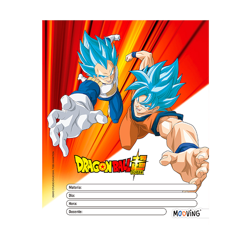 MOOVING Separadores Escolares Dragon Ball Separadores Escolares