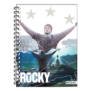 MOOVING Cuaderno 16 X 21 Espiralado Rocky Balboa Cuadernos