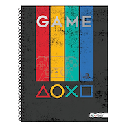 MOOVING Cuaderno Universitario Playstation Rayado