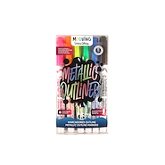 MOOVING Marcadores Metalicos Outliner x 6 Escritura Artistica