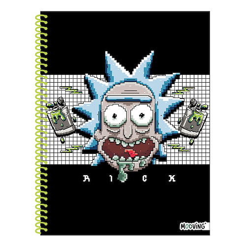 MOOVING Cuaderno Universitario Rick y Morty Cuadernos