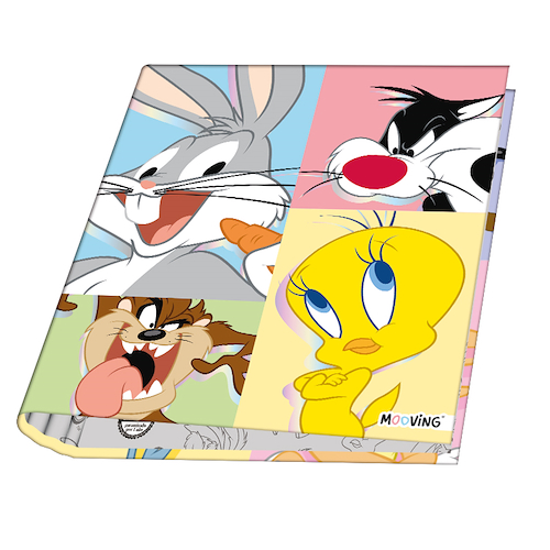 MOOVING Carpeta A4 Looney Tunes Carpeta
