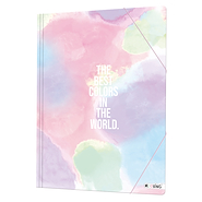 MOOVING Carpeta 3 Solapas Pastel Carpeta
