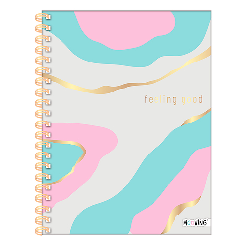 MOOVING Cuaderno A4 Tapa Dura Chic Cuaderno Rayado 120h.