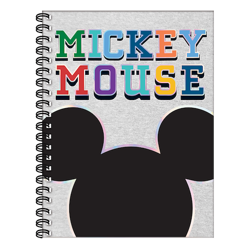 MOOVING Cuaderno A4 Tapa Dura Mickey Cuaderno Rayado 120h.