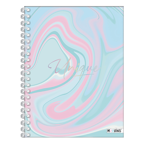 MOOVING Cuaderno A4 Tapa Dura Pastel Cuadernos