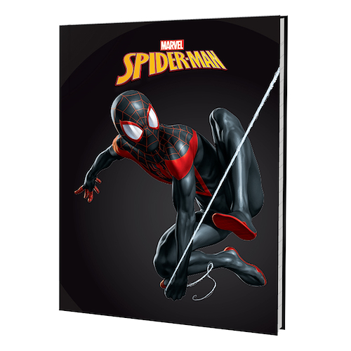 MOOVING Cuaderno Tapa Dura Spiderman Cuadernos 16 x 21