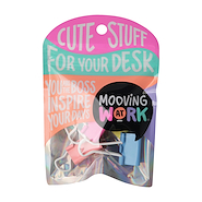 MOOVING Binder clip 25mm Mania 6 unidades