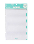 MOOVING Repuesto Cuaderno a Discos Rayado Repuesto de 30hsj. 90grs.