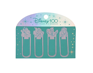 MOOVING 100 Años Disney Bookmarks Marcalibros metalicos 4 unidades