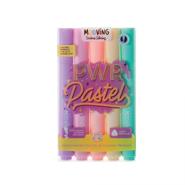 MOOVING Resaltador Pastel Blister Surtido X 5 U. Escritura Artistica