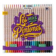MOOVING Lapices de Colores x 24 Mina de 3.3 mm