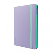 MOOVING Notes A5 Tapa Dura Bullet Cuaderno Punteado con Elastico