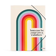 MOOVING Carpeta 3 Solapas Rainbow Carpeta
